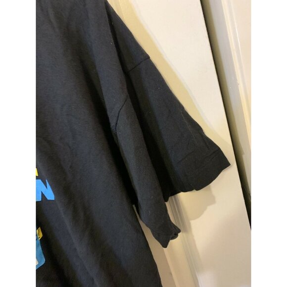 Vtg 80s T Shirt Screen Stars I Survived The German Autobahn Sz XL Black - Picture 5 of 7